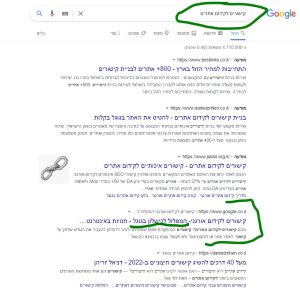 קידום בגוגל ללא קישורים