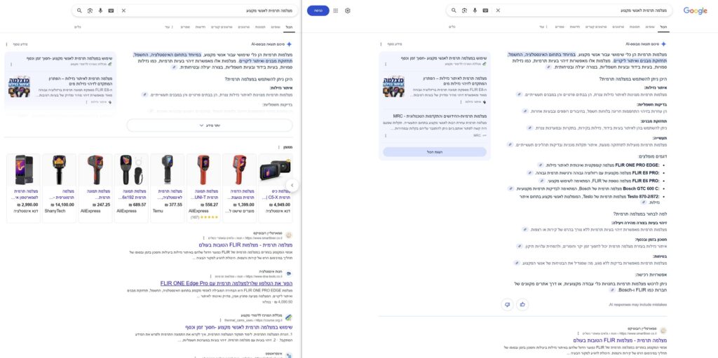 סיכום תוצאות מבוסס AI
