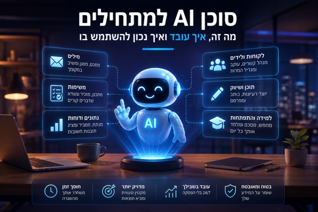 סוכן AI למתחילים
