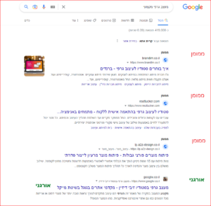 למה אתר מכוער ולא מעוצב מופעי ראשון באורגני?